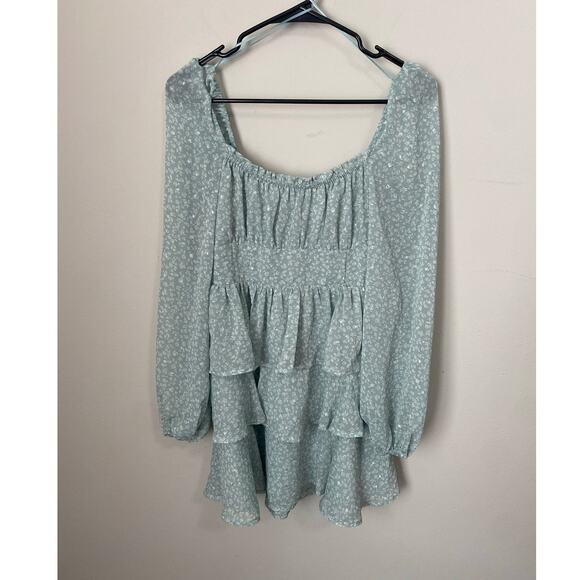New Altar'd State Flowy Boho Floral Dress Size Medium - Picture 1 of 3